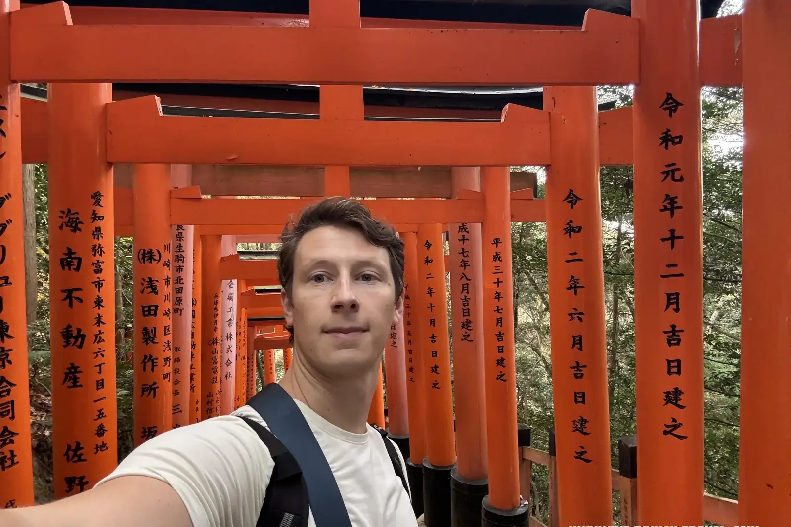 Me at Fushimi Inari Taisha Shrine uai