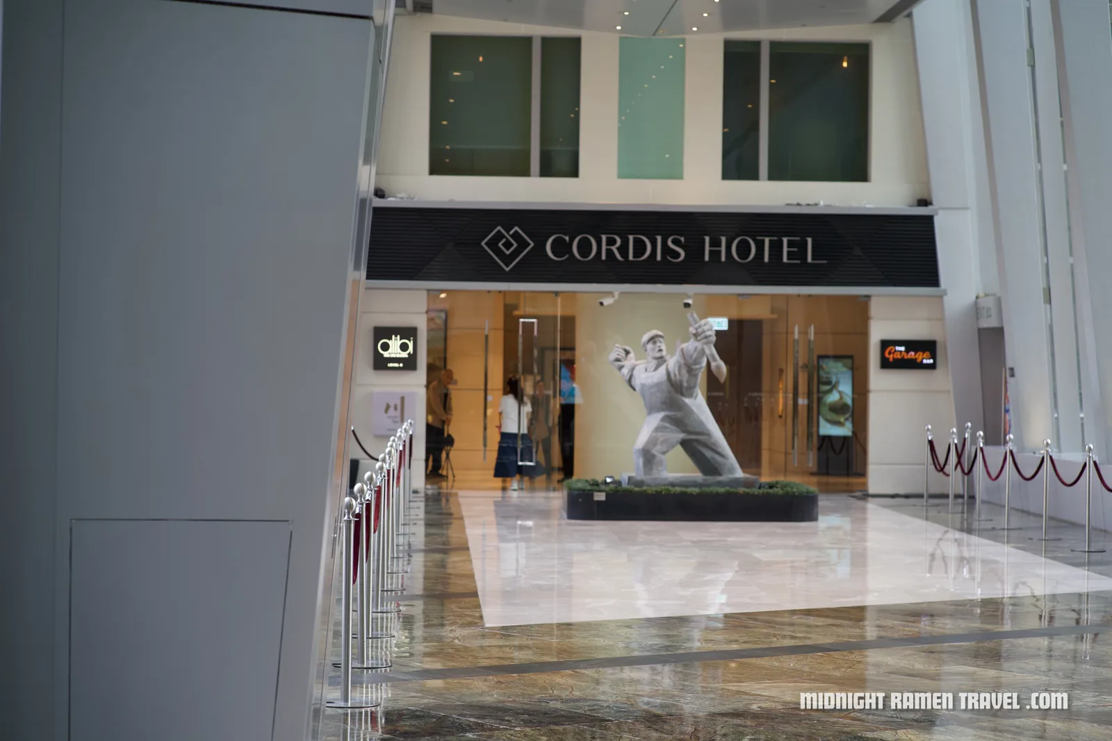 The Cordis Hotel in Langham Place in Mong Kok