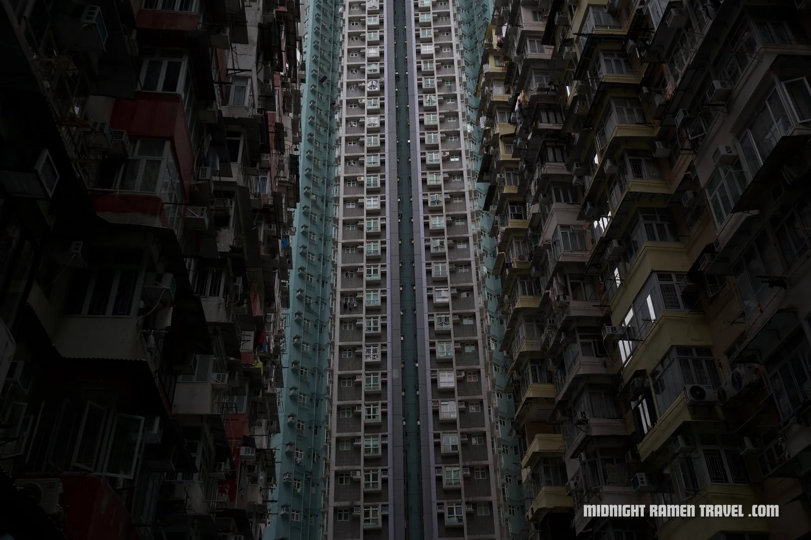 hong kong monster building facade