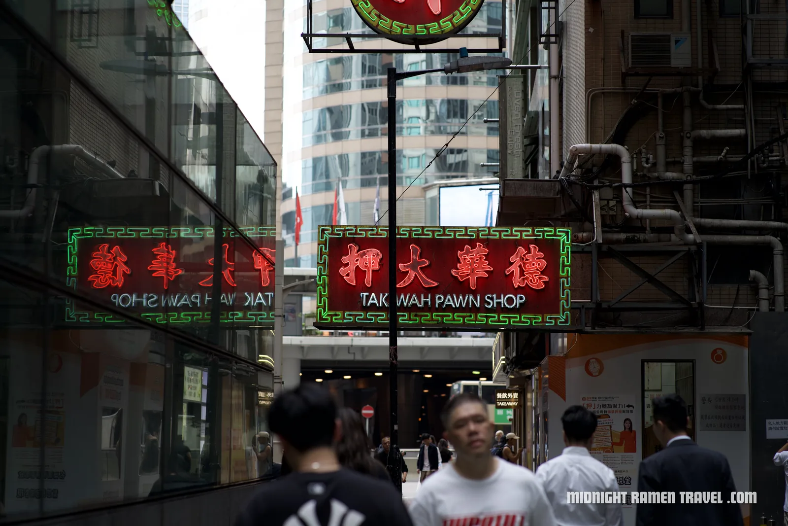 hong kong neon signs central