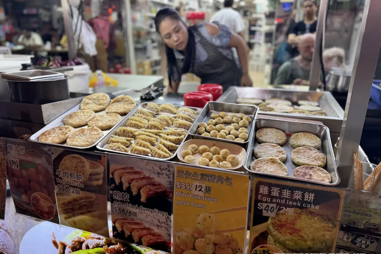 Temple Street Market Food Stall