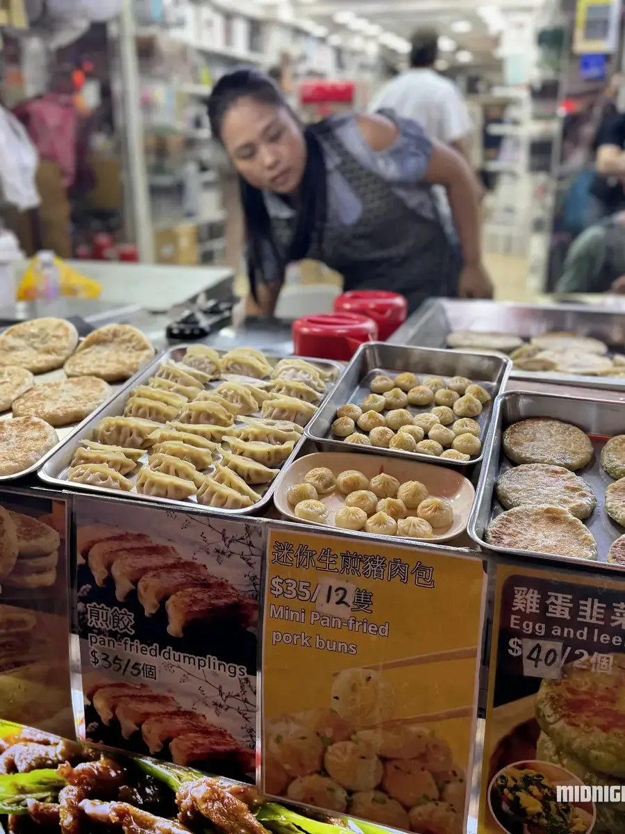Temple Street Market Food Stall
