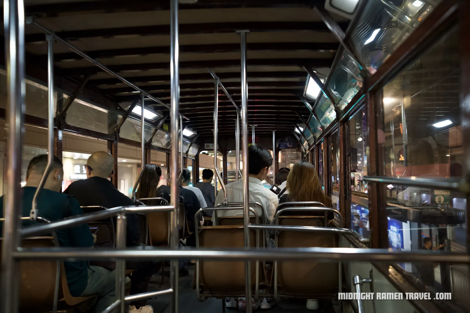 hong kong tram ride