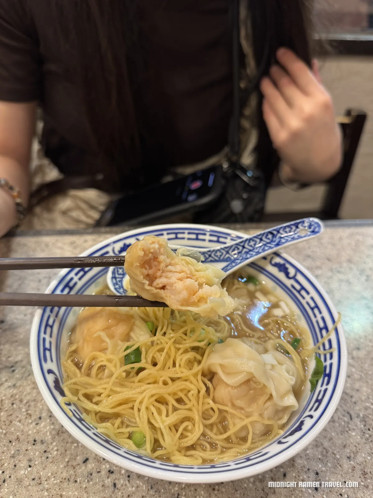 Delicious Tsim Chai Kee Wonton Noodles