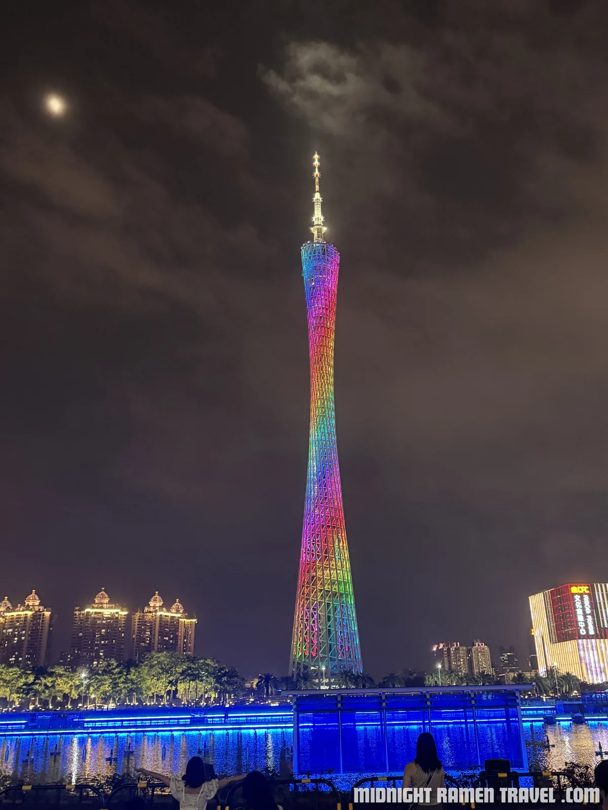 guangzhou canton tower night