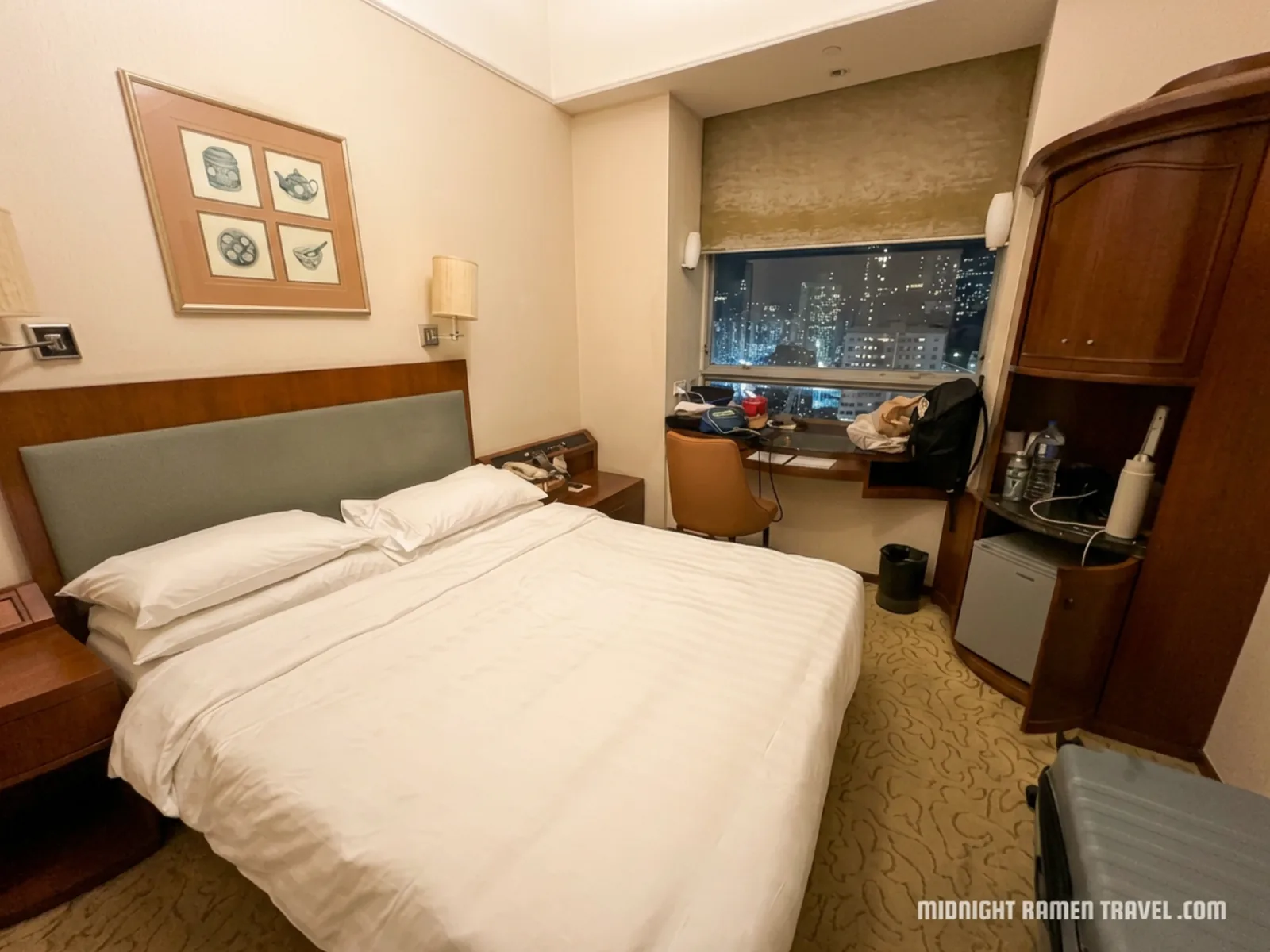 Our room at the Charterhouse Causeway Bay Hotel