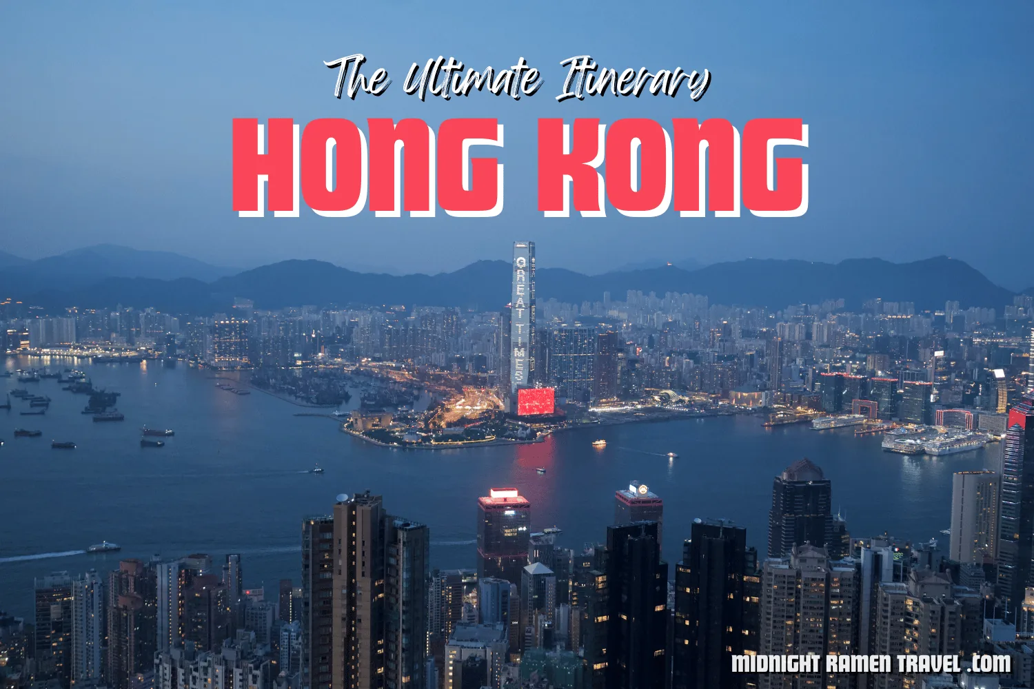Hong Kong Itinerary Hero Image