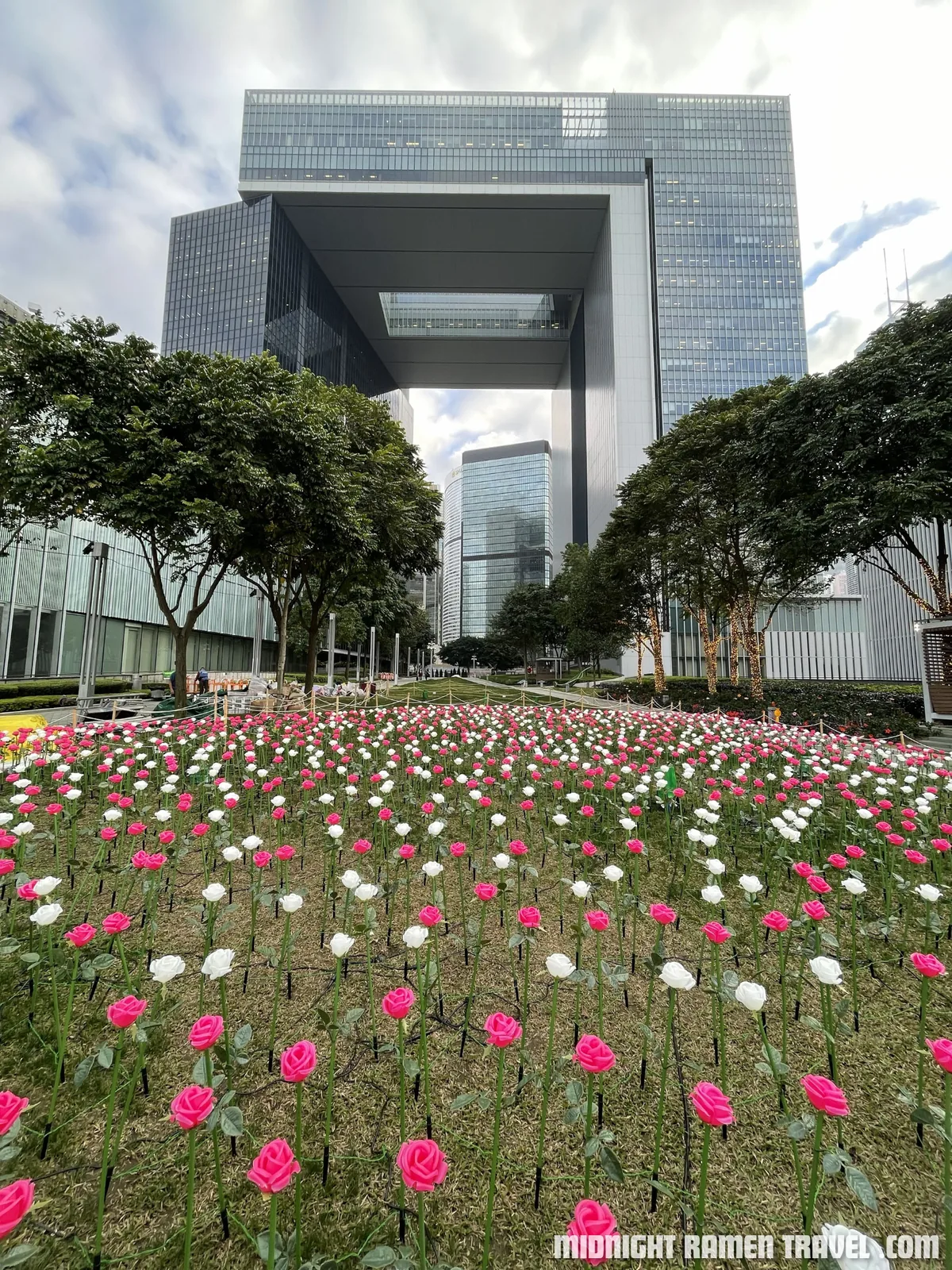 Tamar Park in Wan Chai