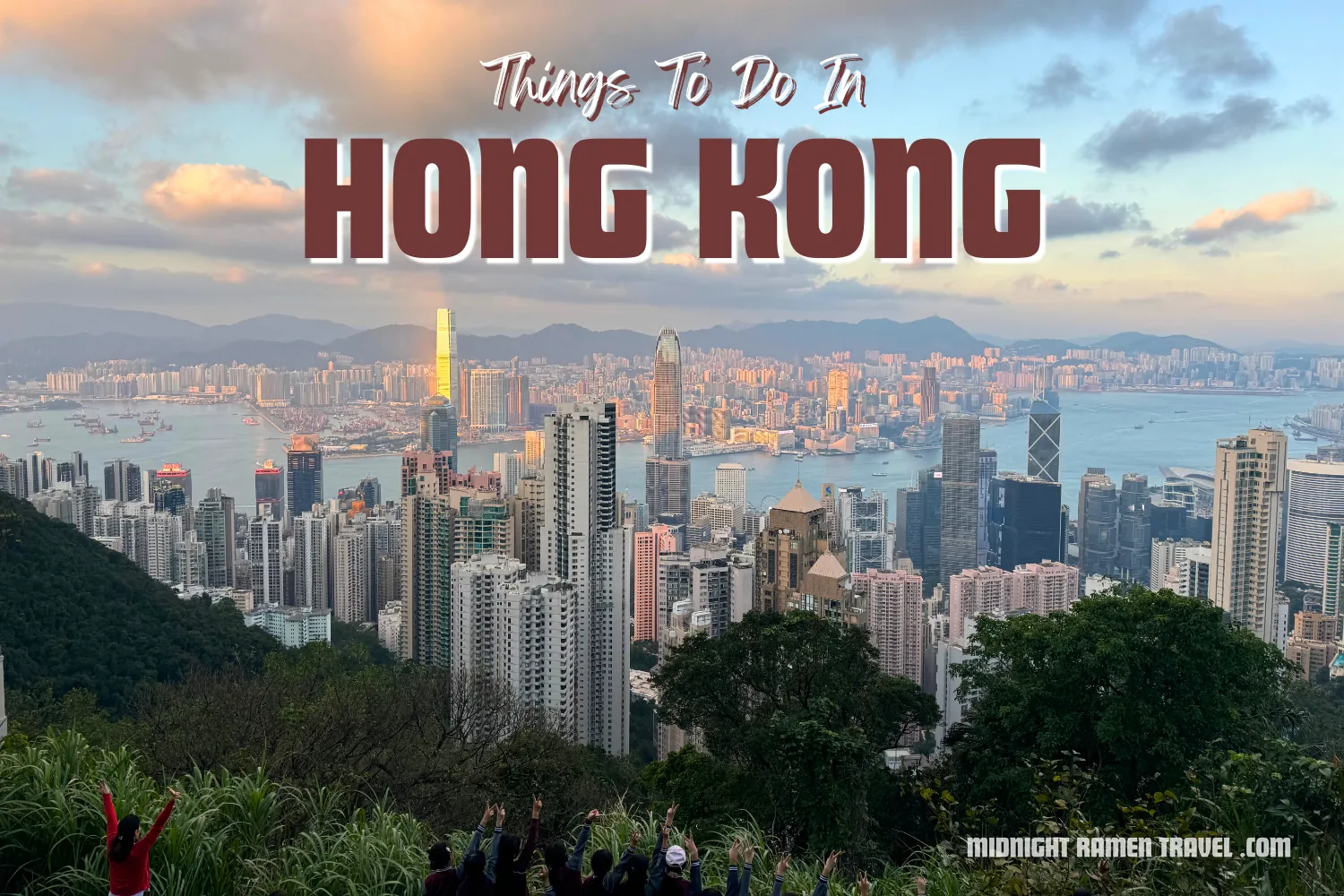 Things to do in Hong Kong. View of Hong Kong from The Peak