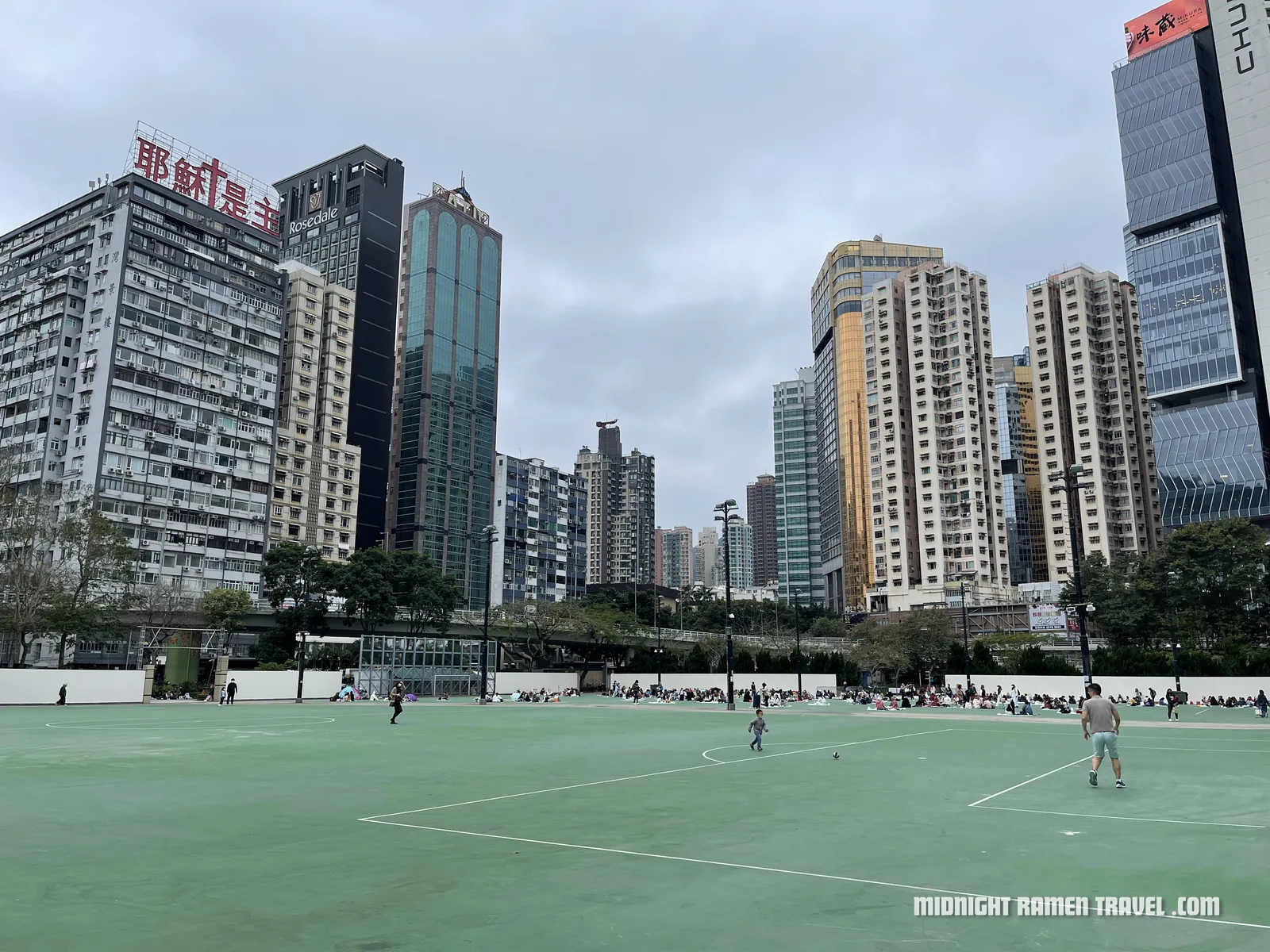 Victoria Park in Causeway Bay