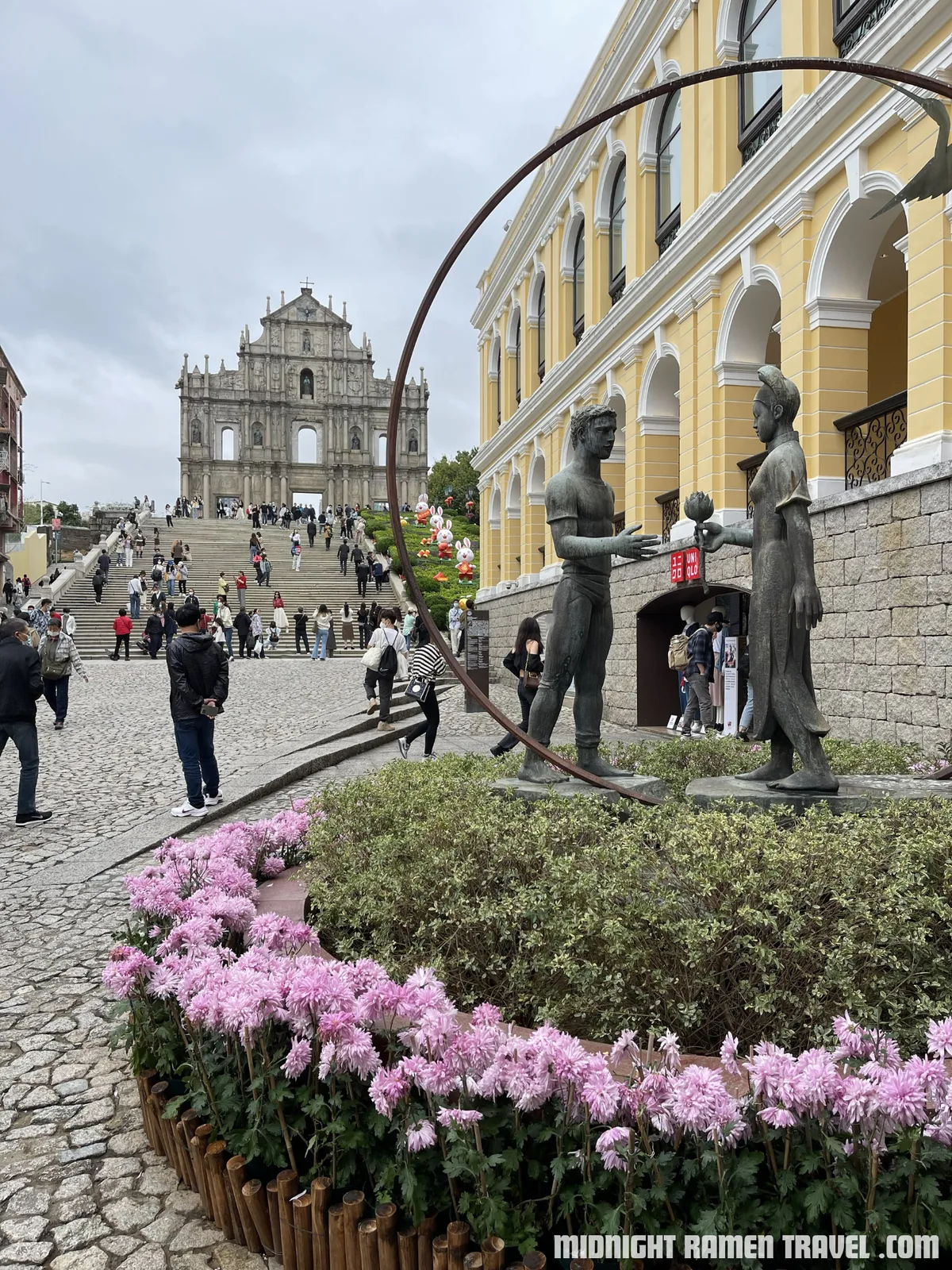 macau ruins of st pauls facade