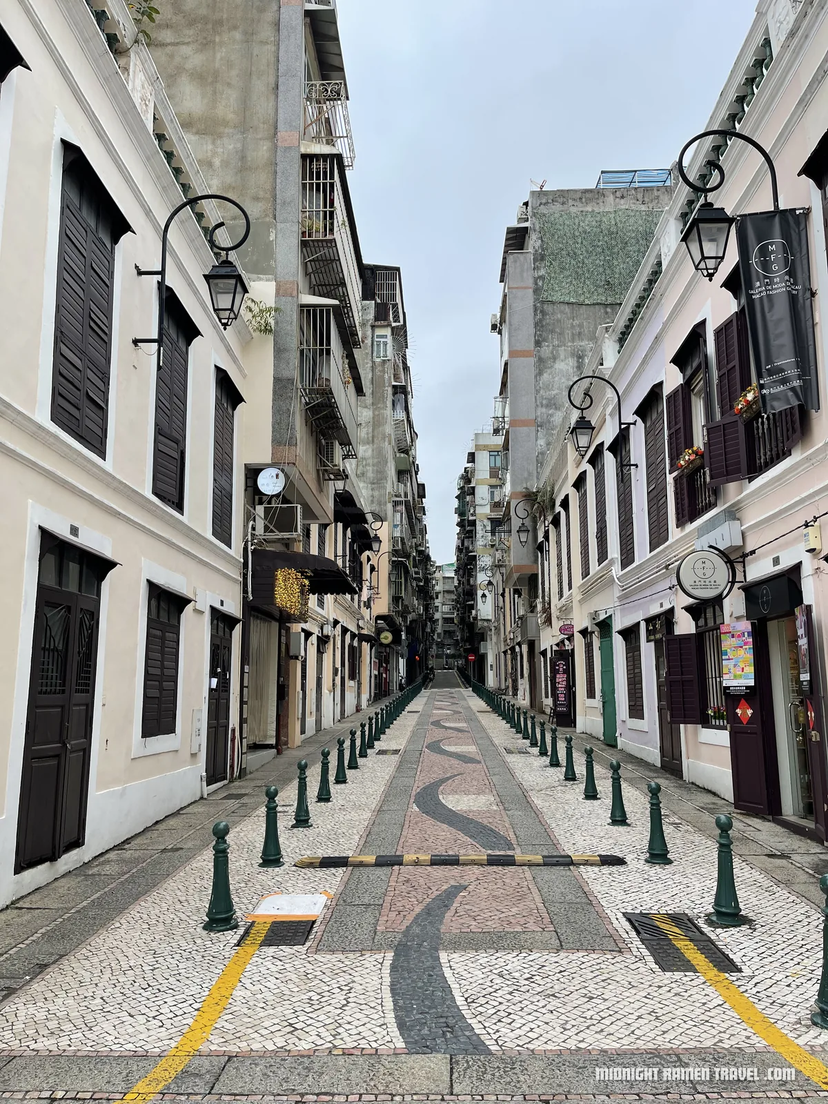 Street scene in Macau